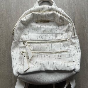 Steve Madden Small White Backpack